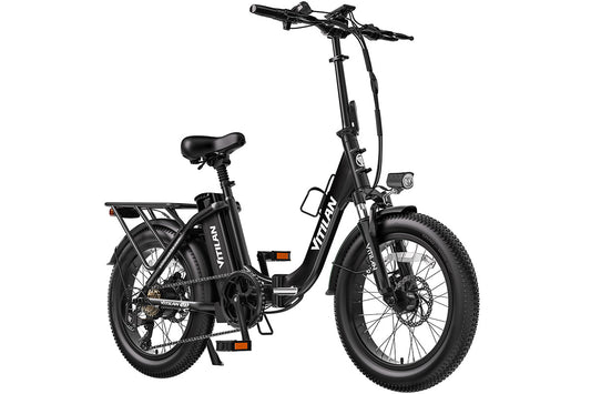 U3 Full Suspension Foldable Fat Tire Electric Bike